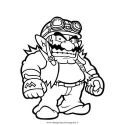 Página para colorir: Super Mario Bros. (Jogos de vídeo) #153781 - Páginas para Colorir Imprimíveis Gratuitamente