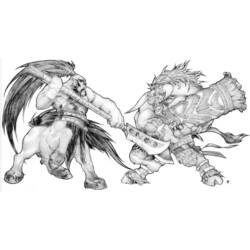 Página para colorir: Warcraft (Jogos de vídeo) #112990 - Páginas para Colorir Imprimíveis Gratuitamente