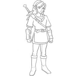 Página para colorir: Zelda (Jogos de vídeo) #113218 - Páginas para Colorir Imprimíveis Gratuitamente