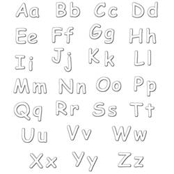 Desenho Alfabeto (Letras e Alfabeto) #124589 para imprimir e colorir