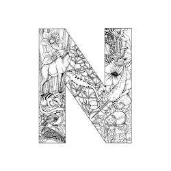 Desenho Alfabeto (Letras e Alfabeto) #124878 para imprimir e colorir