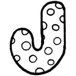Desenhos para colorir: Letra J - Páginas para Colorir Imprimíveis Gratuitamente
