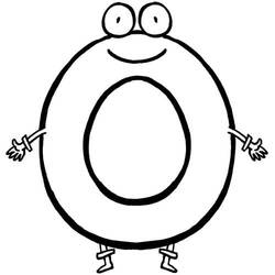 Desenhos para colorir: Letra O - Páginas para Colorir Imprimíveis Gratuitamente
