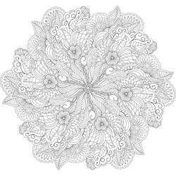 Página para colorir: Anti-Stress (Mandalas) #126891 - Páginas para Colorir Imprimíveis Gratuitamente
