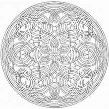 Desenho Anti-Stress (Mandalas) #22925 para imprimir e colorir