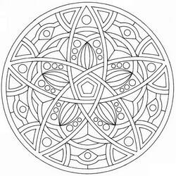 Desenho Mandalas Celtas (Mandalas) #173957 para imprimir e colorir