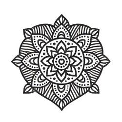 Desenho Mandalas de Coração (Mandalas) #218154 para imprimir e colorir