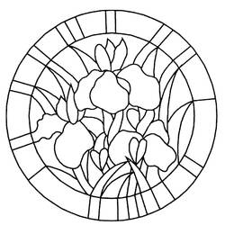 Página para colorir: Mandalas de flores (mandalas) #117031 - Páginas para Colorir Imprimíveis Gratuitamente