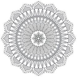 Desenho Mandalas Difíceis (Mandalas) #209911 para imprimir e colorir
