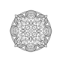 Desenho Mandalas Difíceis (Mandalas) #209915 para imprimir e colorir