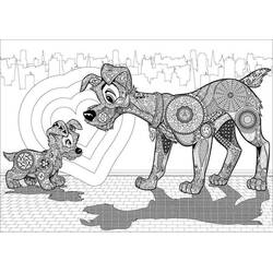 Página para colorir: Mandalas Disney (Mandalas) #175275 - Páginas para Colorir Imprimíveis Gratuitamente