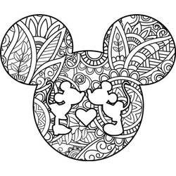 Página para colorir: Mandalas Disney (Mandalas) #175278 - Páginas para Colorir Imprimíveis Gratuitamente