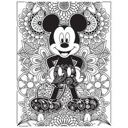 Página para colorir: Mandalas Disney (Mandalas) #175288 - Páginas para Colorir Imprimíveis Gratuitamente