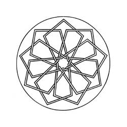 Desenho Mandalas Fáceis (Mandalas) #175431 para imprimir e colorir