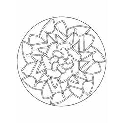 Desenho Mandalas Fáceis (Mandalas) #209872 para imprimir e colorir