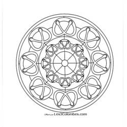 Página para colorir: mandalas para crianças (mandalas) #124108 - Páginas para Colorir Imprimíveis Gratuitamente