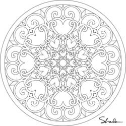 Página para colorir: mandalas para crianças (mandalas) #124117 - Páginas para Colorir Imprimíveis Gratuitamente