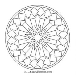 Página para colorir: mandalas para crianças (mandalas) #124118 - Páginas para Colorir Imprimíveis Gratuitamente