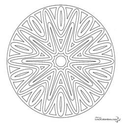 Página para colorir: mandalas para crianças (mandalas) #124134 - Páginas para Colorir Imprimíveis Gratuitamente