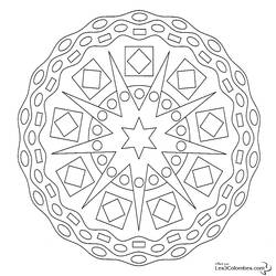 Página para colorir: mandalas para crianças (mandalas) #124152 - Páginas para Colorir Imprimíveis Gratuitamente