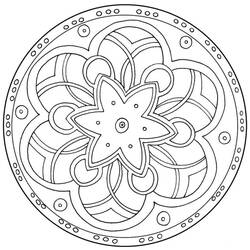 Página para colorir: mandalas para crianças (mandalas) #124176 - Páginas para Colorir Imprimíveis Gratuitamente