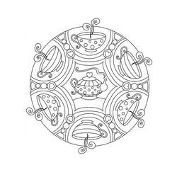 Página para colorir: mandalas para crianças (mandalas) #124277 - Páginas para Colorir Imprimíveis Gratuitamente