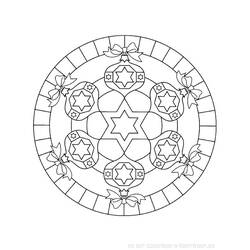 Página para colorir: mandalas para crianças (mandalas) #124301 - Páginas para Colorir Imprimíveis Gratuitamente