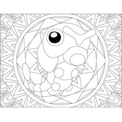 Página para colorir: Mandalas Pokémon (Mandalas) #174032 - Páginas para Colorir Imprimíveis Gratuitamente