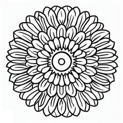 Desenho Rosácea (Mandalas) #193009 para imprimir e colorir