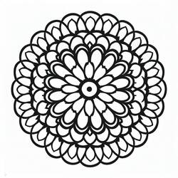Desenho Rosácea (Mandalas) #193010 para imprimir e colorir