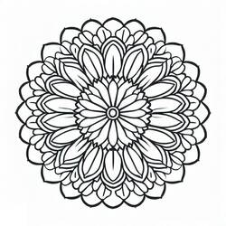 Desenho Rosácea (Mandalas) #193011 para imprimir e colorir