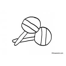 Desenho Instrumentos musicais (Música) #167187 para imprimir e colorir