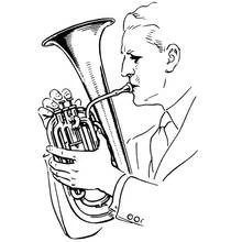 Desenho Instrumentos musicais (Música) #167201 para imprimir e colorir