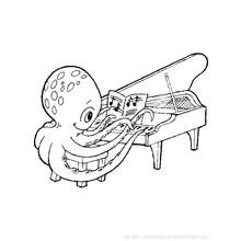 Desenho Instrumentos musicais (Música) #167257 para imprimir e colorir