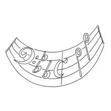 Desenho Instrumentos musicais (Música) #167326 para imprimir e colorir