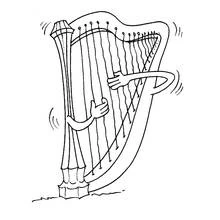 Desenho Instrumentos musicais (Música) #167363 para imprimir e colorir