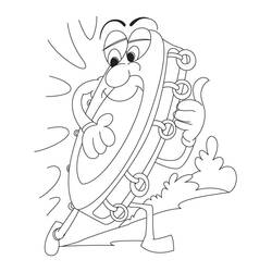 Desenhos para colorir: Pandeiro - Páginas para Colorir Imprimíveis Gratuitamente