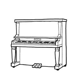 Página para colorir: Piano (Música) #173534 - Páginas para Colorir Imprimíveis Gratuitamente