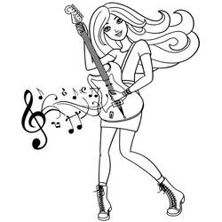 Desenho Violão (Música) #173148 para imprimir e colorir