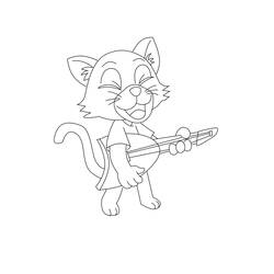 Desenho Violão (Música) #173152 para imprimir e colorir