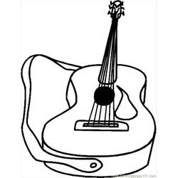 Desenho Violão (Música) #173173 para imprimir e colorir