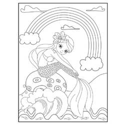 Desenho Arco-íris (Natureza e Estações) #172381 para imprimir e colorir