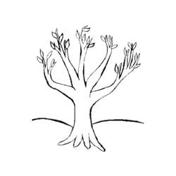 Desenho Árvore (Natureza e Estações) #154810 para imprimir e colorir