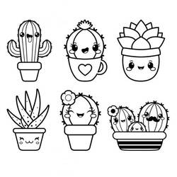 Página para colorir: Cacto (Natureza e Estações) #170854 - Páginas para Colorir Imprimíveis Gratuitamente