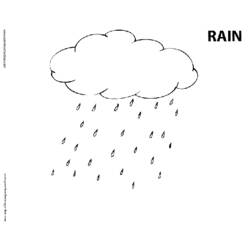 Página para colorir: Chuva (Natureza e Estações) #158496 - Páginas para Colorir Imprimíveis Gratuitamente