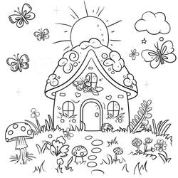 Desenho Estação da Primavera (Natureza e Estações) #218219 para imprimir e colorir