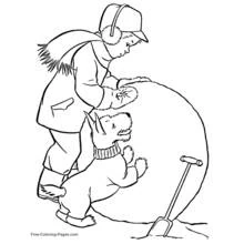 Desenho Estação do Inverno (Natureza e Estações) #164463 para imprimir e colorir