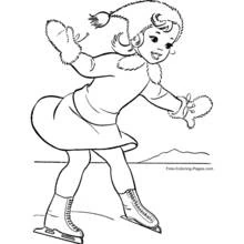 Desenho Estação do Inverno (Natureza e Estações) #164482 para imprimir e colorir