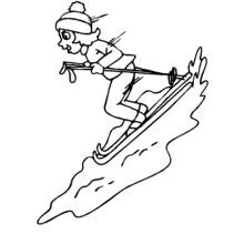 Desenho Estação do Inverno (Natureza e Estações) #164495 para imprimir e colorir