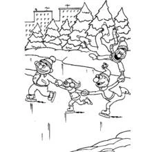 Desenho Estação do Inverno (Natureza e Estações) #164526 para imprimir e colorir